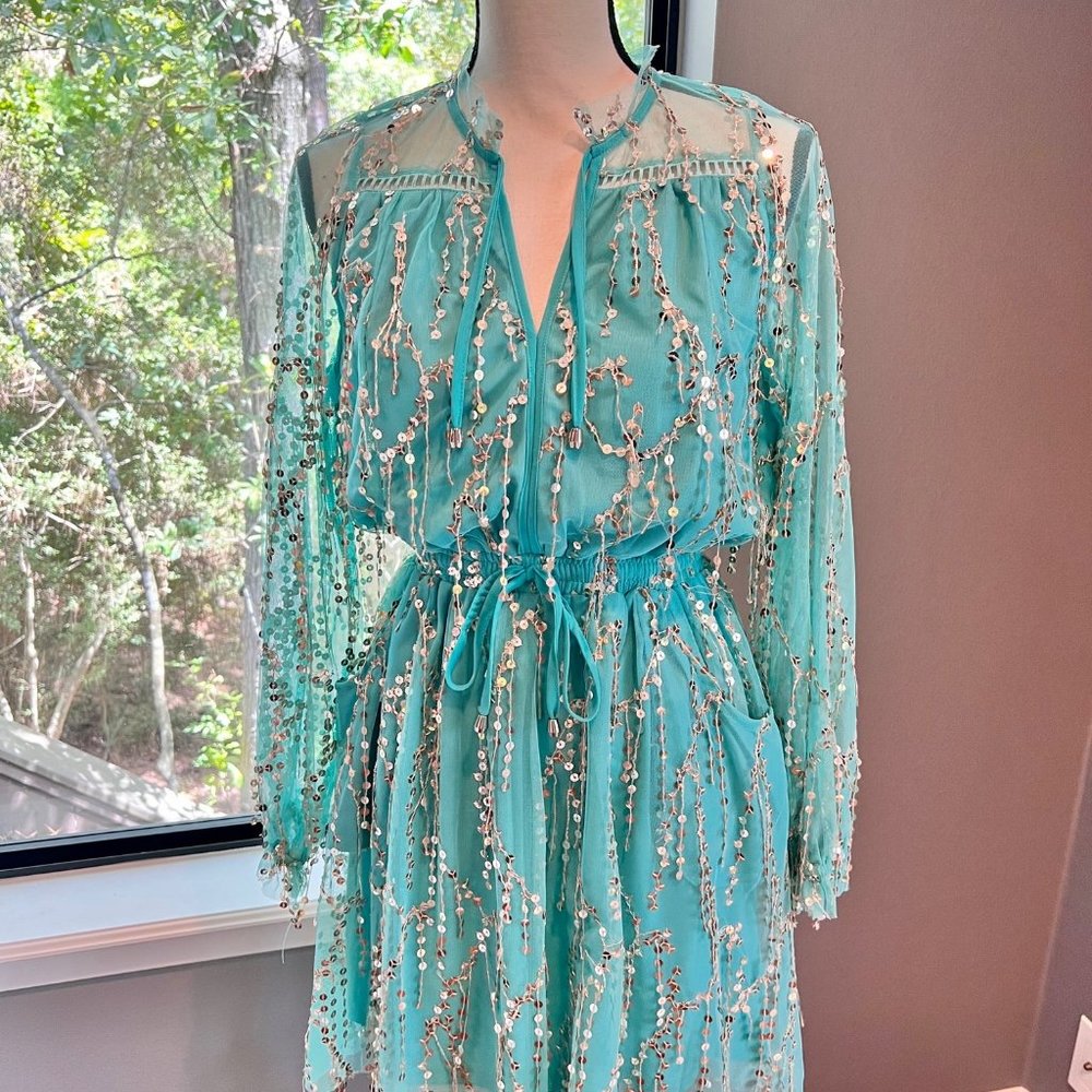 NWT Southern Fried Chics Mint Green Dress Size Small